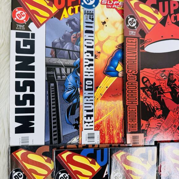 Superman Action Comics 792-798 800-813 Lot - Picture 2 of 7